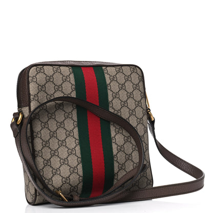 Gucci GG Supreme Monogram Web Small Ophidia Messenger Bag Brown 2 of 6