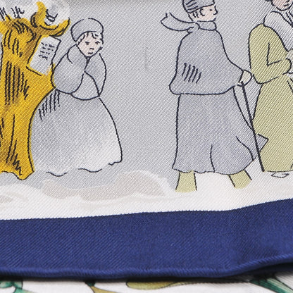 Hermes Silk Neige d' Antan Scarf 90 6 of 6