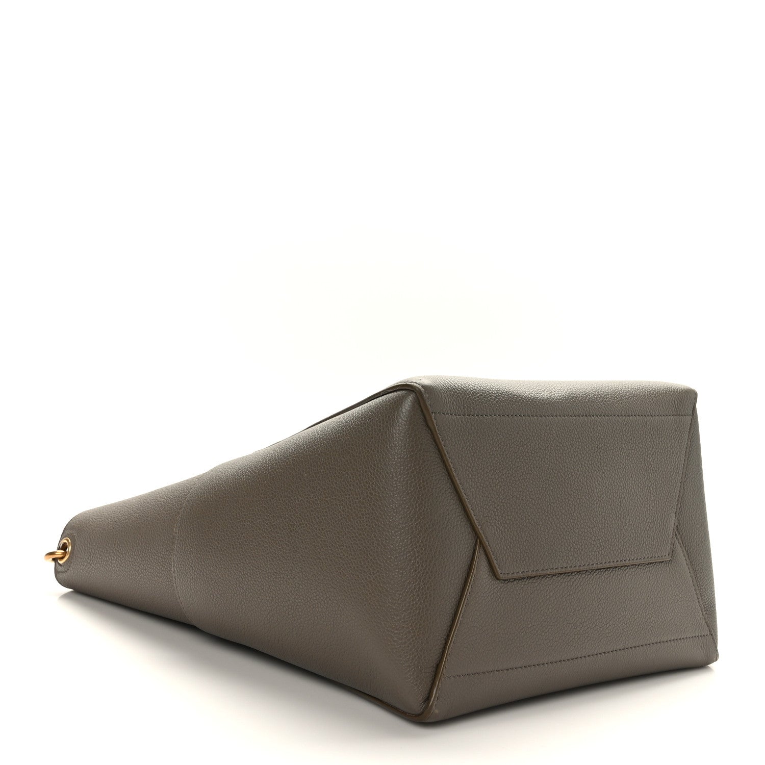 Celine Soft Grained Calfskin Sangle Bucket Bag Taupe 4 of 10