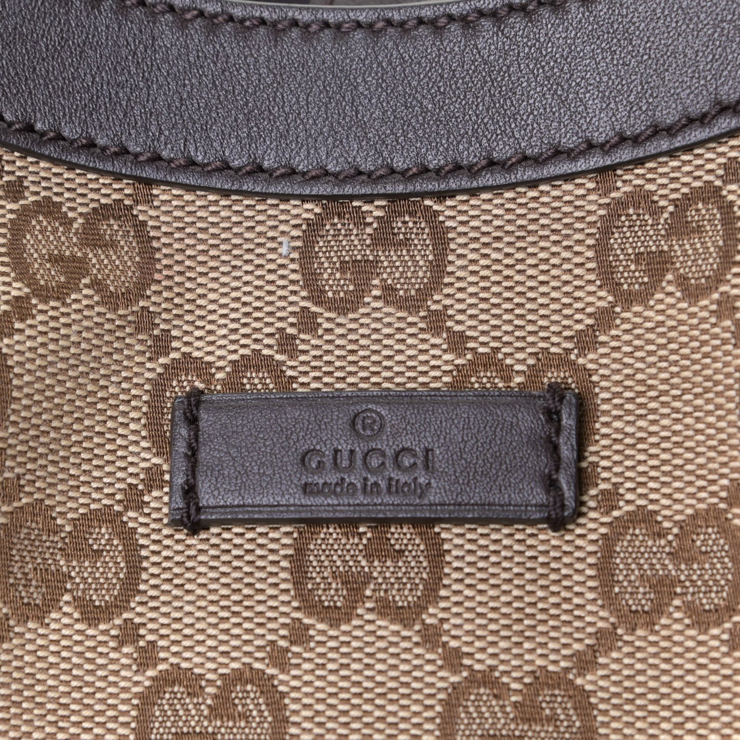 Monogram Shoulder Bag Dark Brown