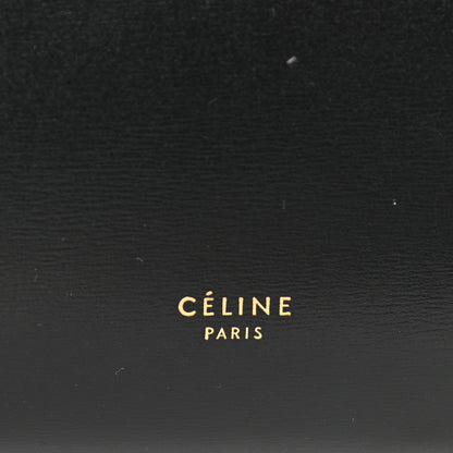 Celine Smooth Calfskin Double Stitching Mini Belt Bag Black 6 of 13