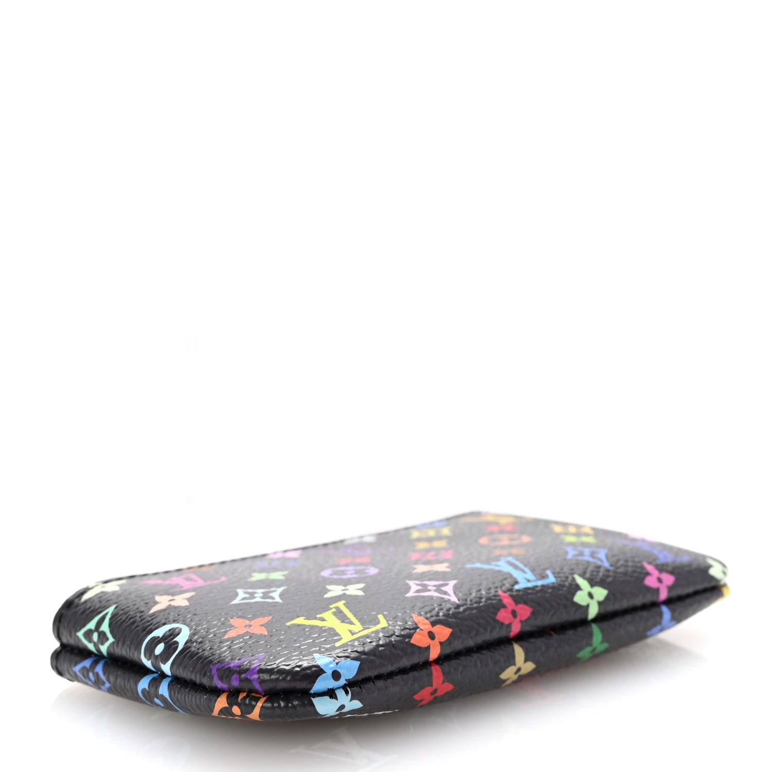 Louis Vuitton LV X TM Monogram Multicolor Key Pouch Black 4 of 7