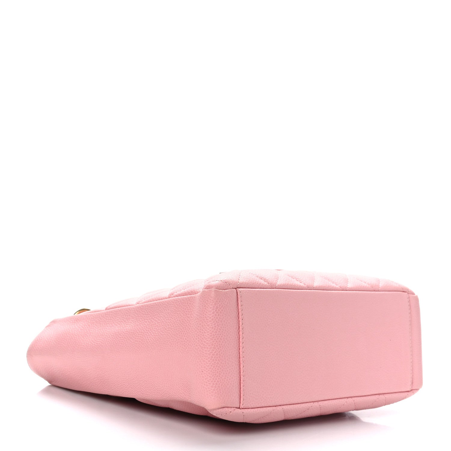 Chanel Caviar Quilted Petit Shopping Tote PST Pink 4 of 13