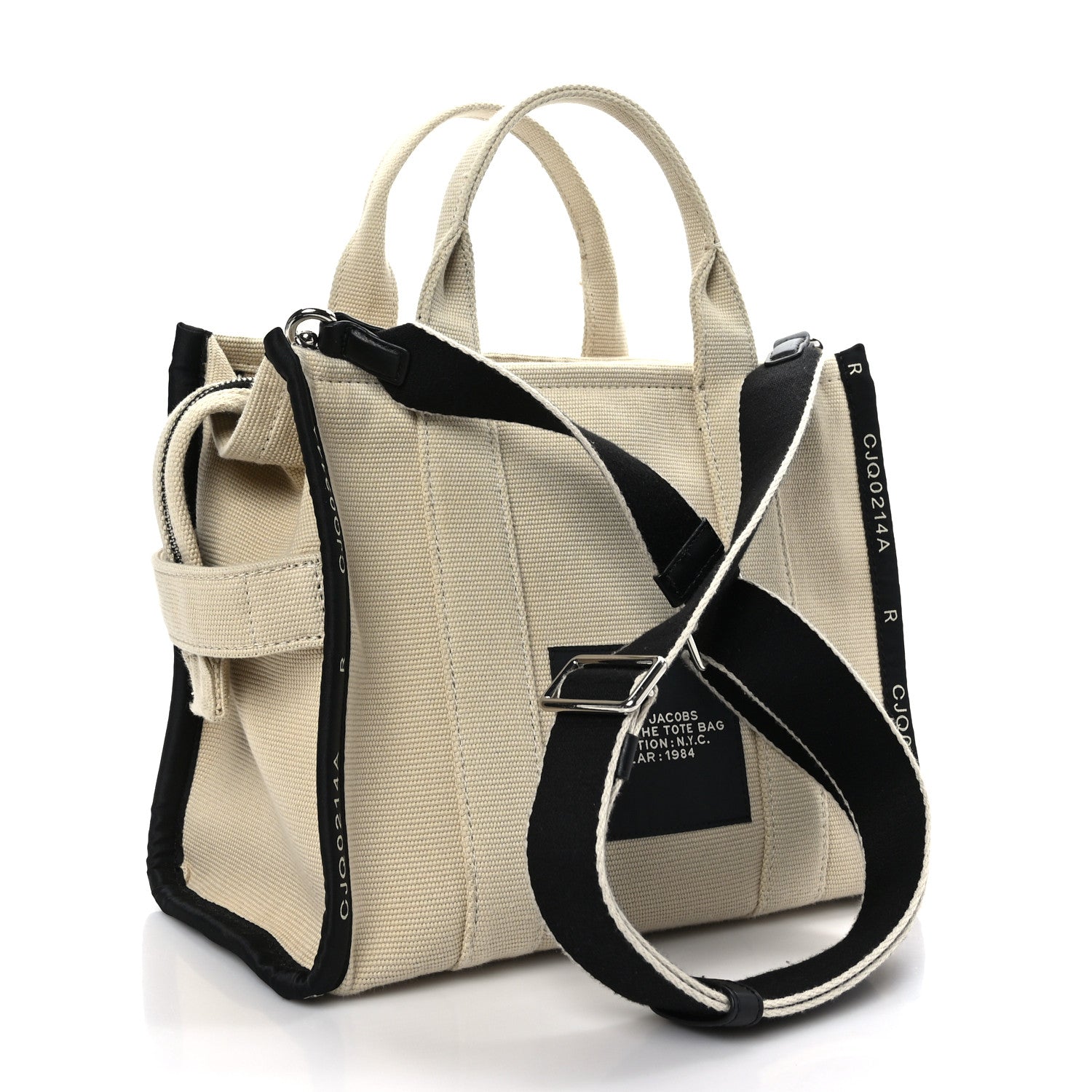 Marc Jacobs Jacquard Medium The Traveler Tote Bag Warm Sand 3 of 8