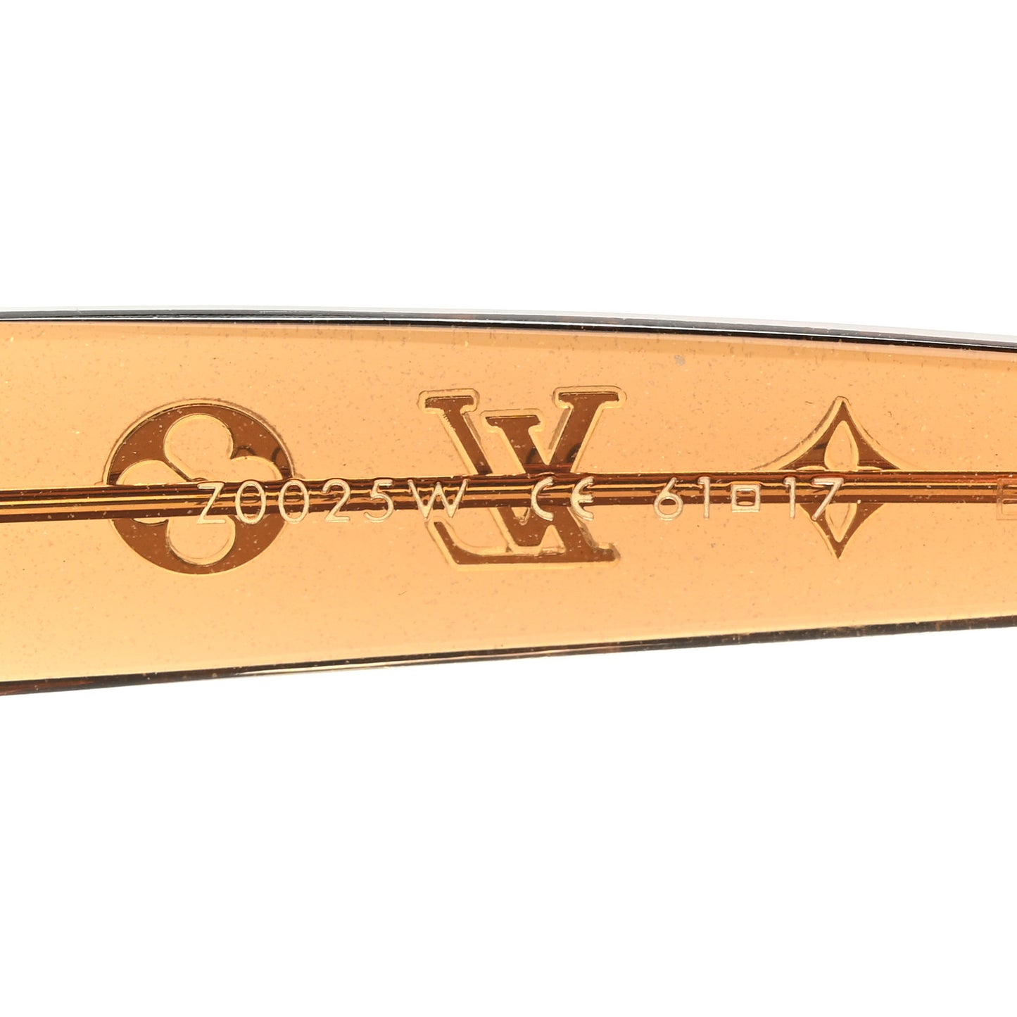 Acetate Obsession Carre Sunglasses Z0025W Glitter Honey