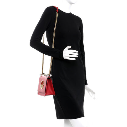 Fendi Vitello Century Opaco F is Fendi Small Kan I Shoulder Bag Fragola 2 of 8