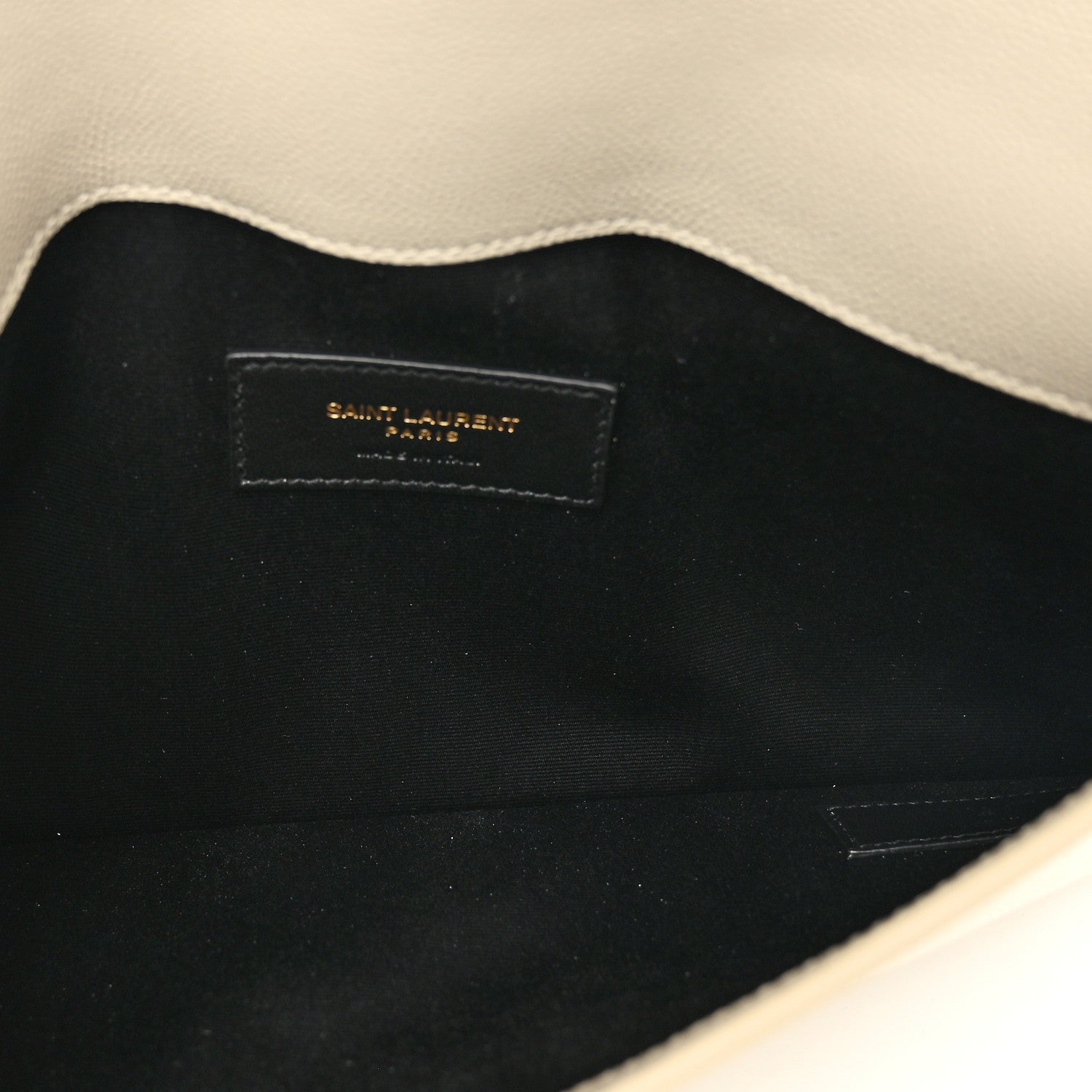 Saint Laurent Grain De Poudre Uptown Pouch Crema Soft 5 of 6