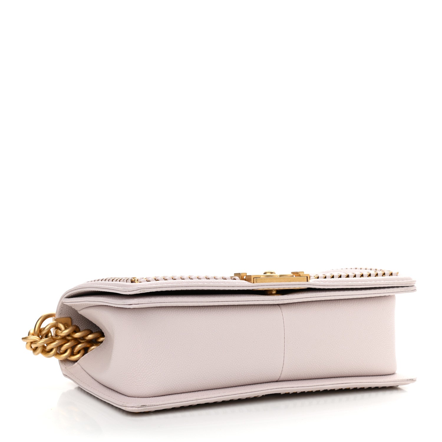 Chanel Caviar Quilted Chain Around Medium Boy Flap Light Purple 4 of 10