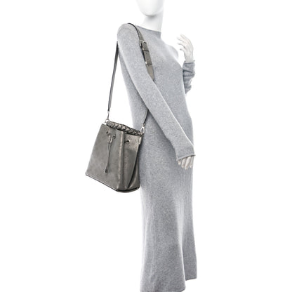 Louis Vuitton Metallic Mahina Muria Gris Souris 2 of 8
