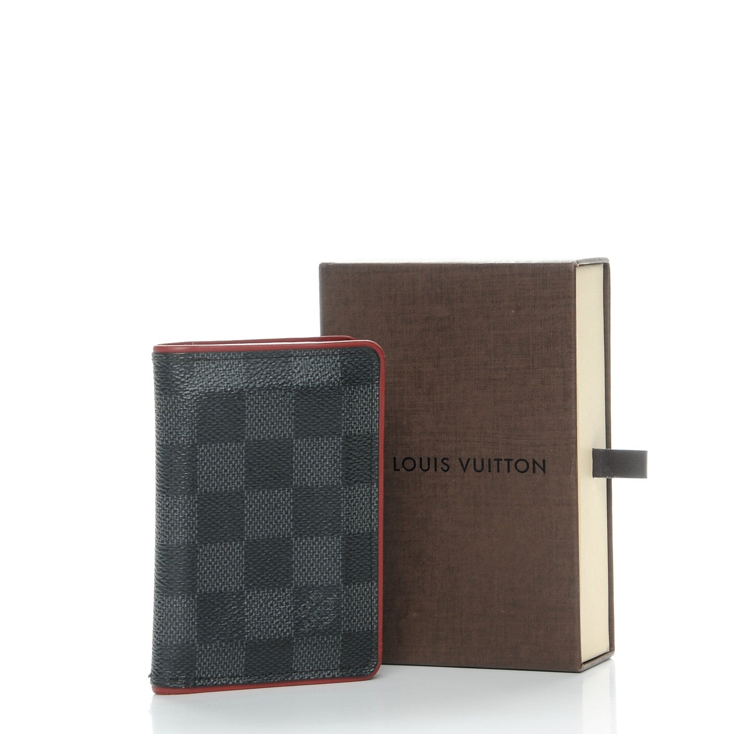 Louis Vuitton Damier Graphite Pocket Organizer Bordeaux 7 of 7