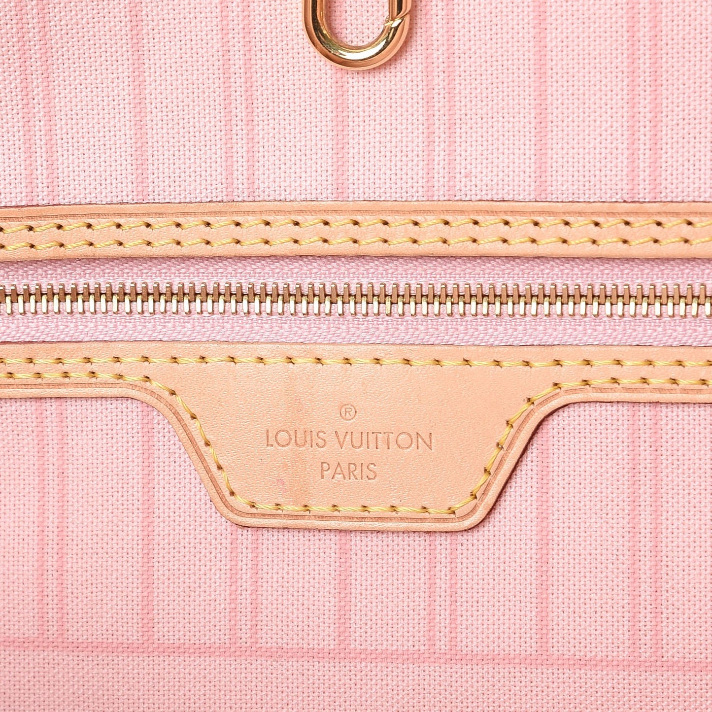 Damier Azur Neo Neverfull MM Rose Ballerine