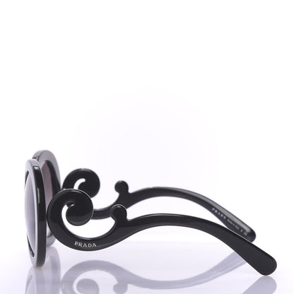 Prada Baroque Sunglasses SPR 27N Black 3 of 6