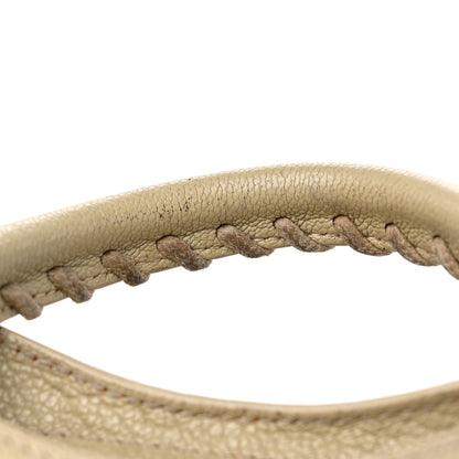 Balenciaga Chevre Gold Metallic Edge Hardware Mini City Beige Oryx 18 of 18