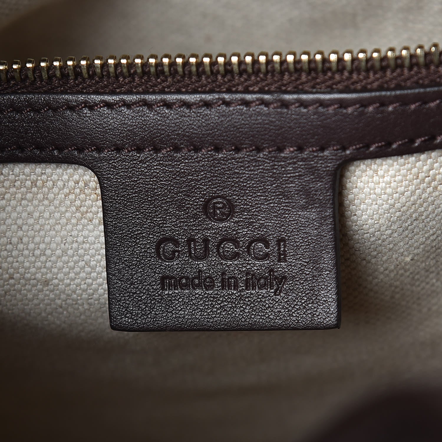 Gucci GG Supreme Monogram Medium Nice Boston Dark Brown 6 of 15