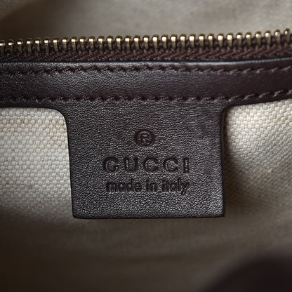 Gucci GG Supreme Monogram Medium Nice Boston Dark Brown 6 of 15