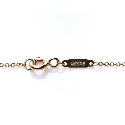 Tiffany 18K Yellow Gold Infinity Pendant Necklace 4 of 6