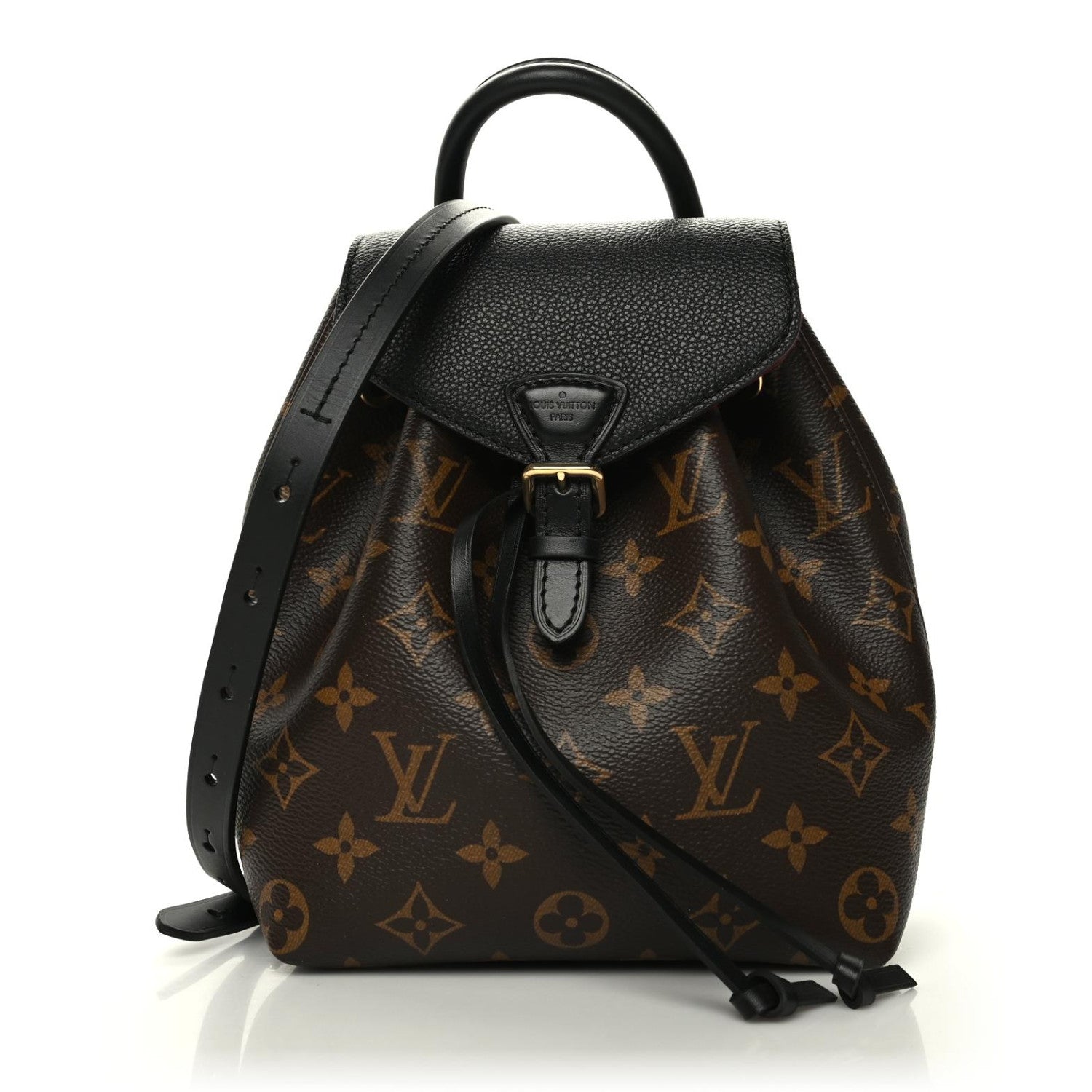 Louis Vuitton Monogram BB Montsouris NM Backpack Black 1 of 9
