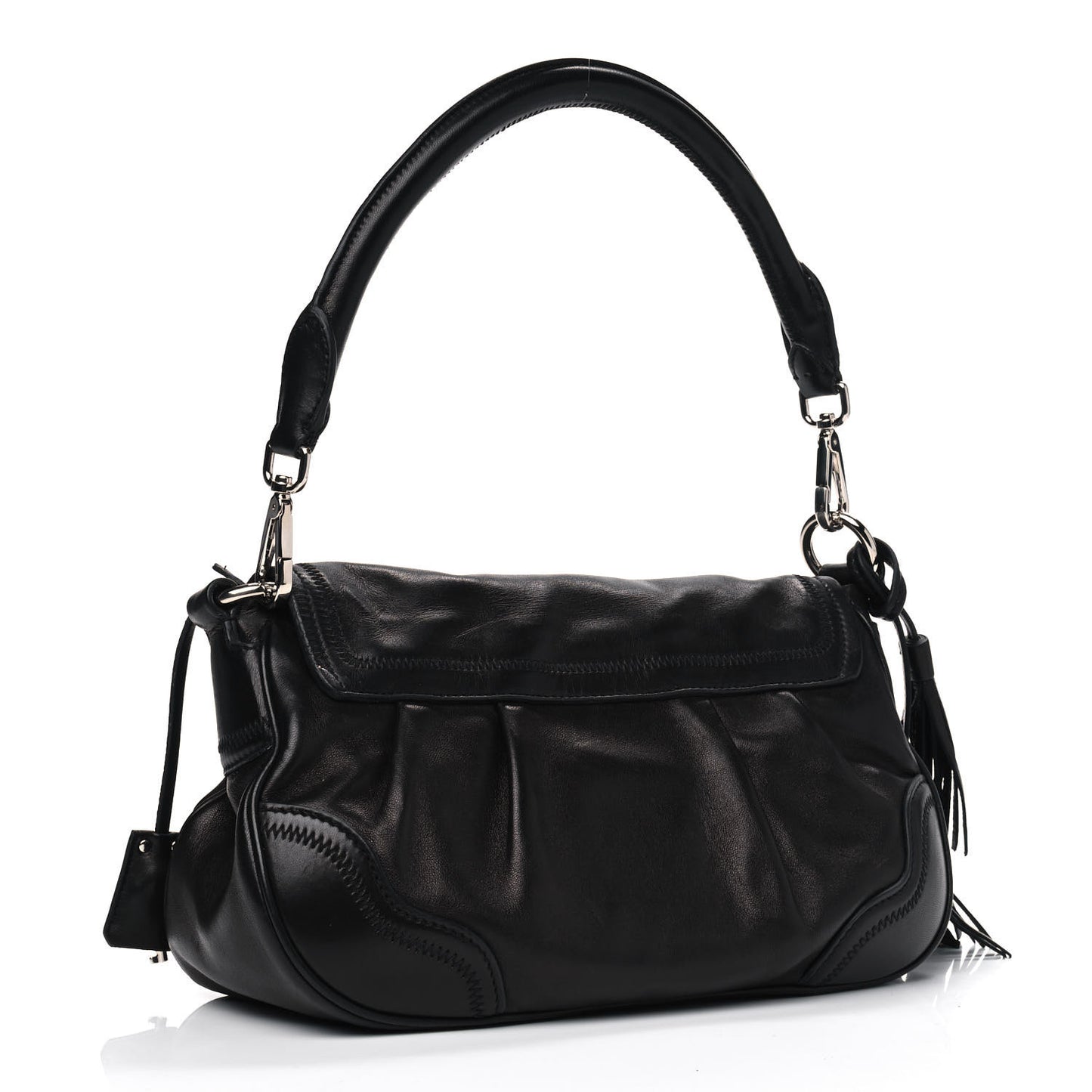 Nappa Sport Shoulder Bag Black