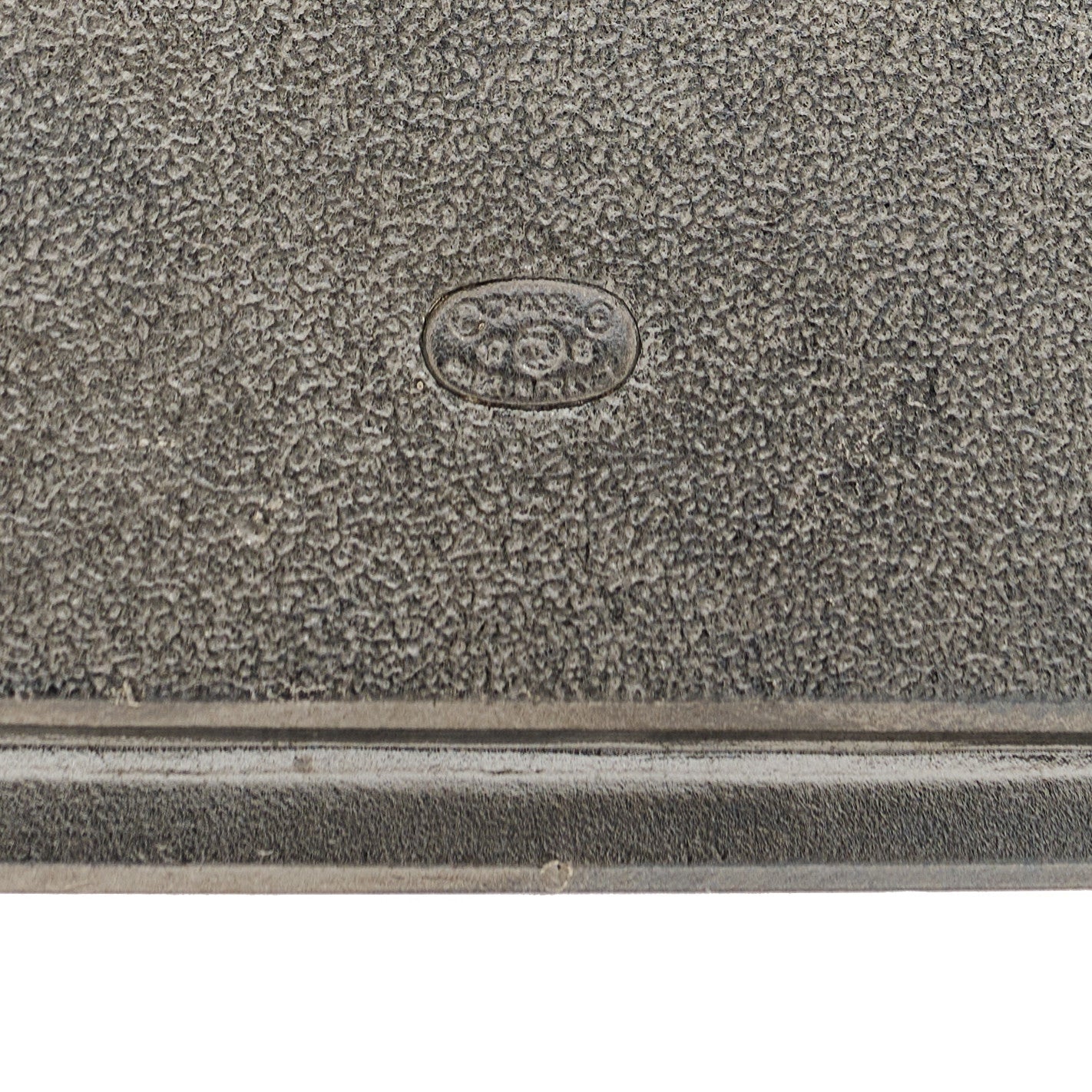 Chanel Metal Crystal Pearl CC Square Brooch Ruthenium 4 of 4