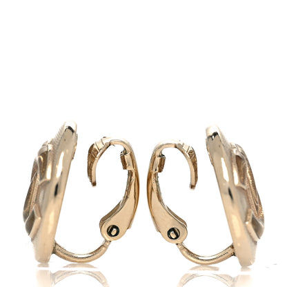 Chanel CC Clip On Earrings Gold 3 of 7