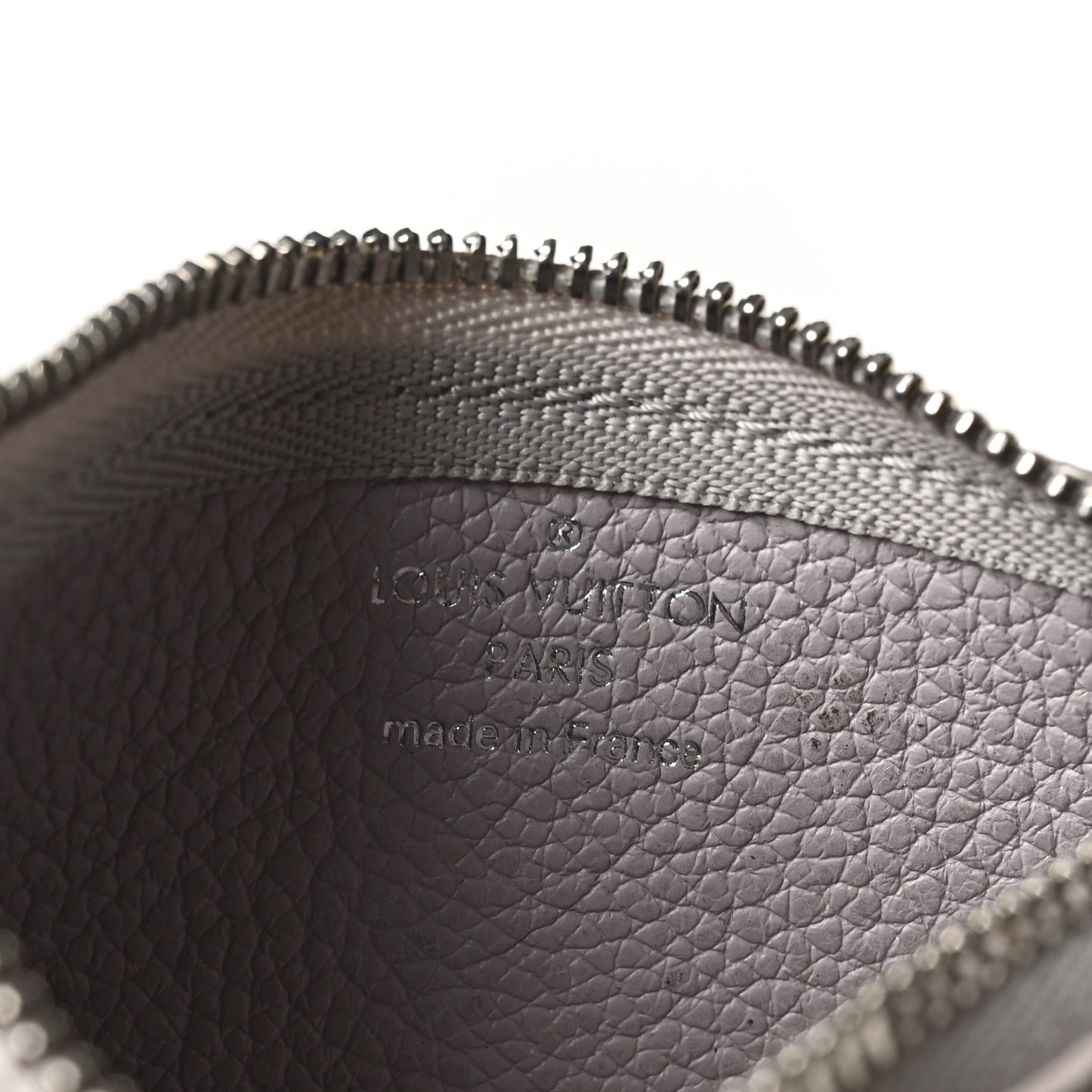 Empreinte Monogram Giant Key Pouch Brume Gray White Quartz