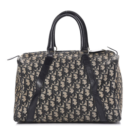 Christian Dior Monogram Boston Navy Blue 1 of 13