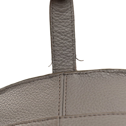 Chloe Calfskin Mini Marcie Round Crossbody Bag Cashmere Grey 9 of 12