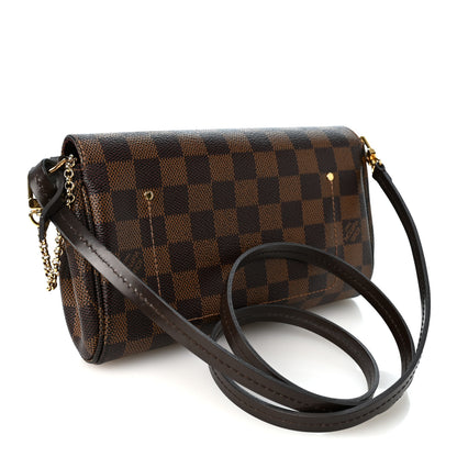 Louis Vuitton Damier Ebene Favorite PM 3 of 9