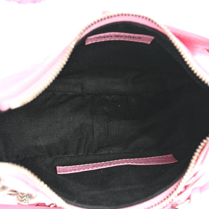 Balenciaga Agneau Arena Le Cagole Shoulder Bag XS Candy Pink 6 of 15