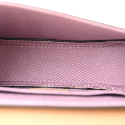 Versace Grained Calfskin La Medusa Flap Shoulder Bag Brown 5 of 10