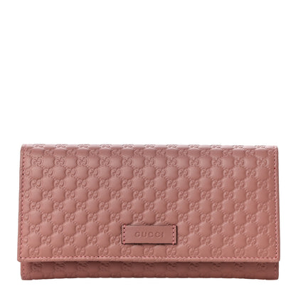 Gucci Soft Microguccissima Continental Wallet Soft Pink 1 of 11