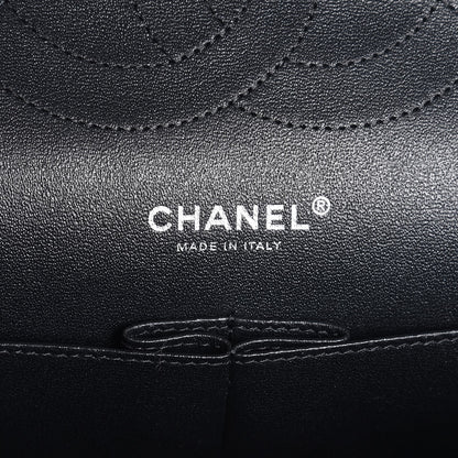 Chanel Iridescent Caviar Quilted Jumbo Double Flap Black 6 of 8