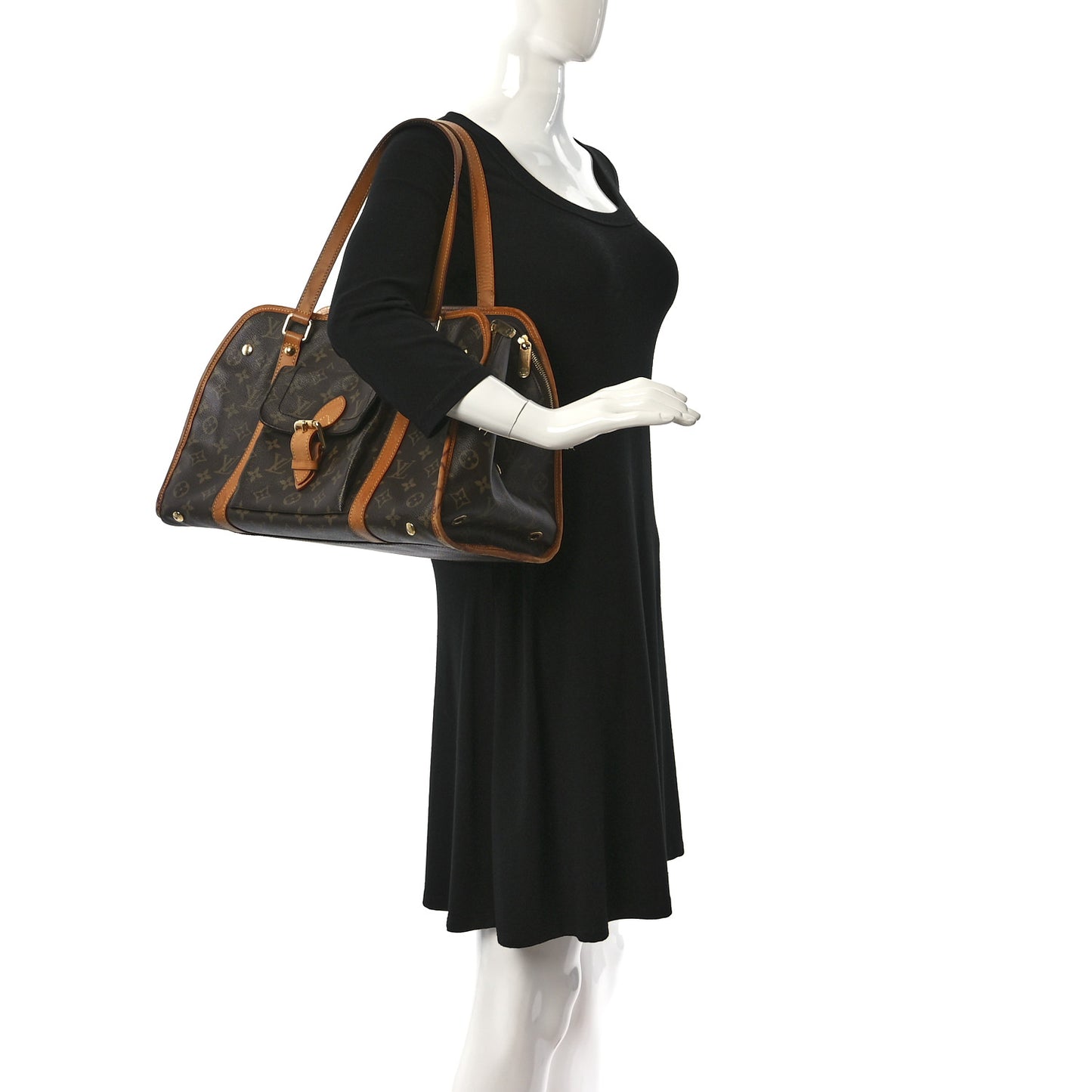 Monogram Sac Baxter PM Dog Pet Carrier