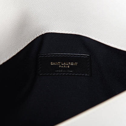 Saint Laurent Grain De Poudre Uptown Pouch Crema Soft 5 of 7