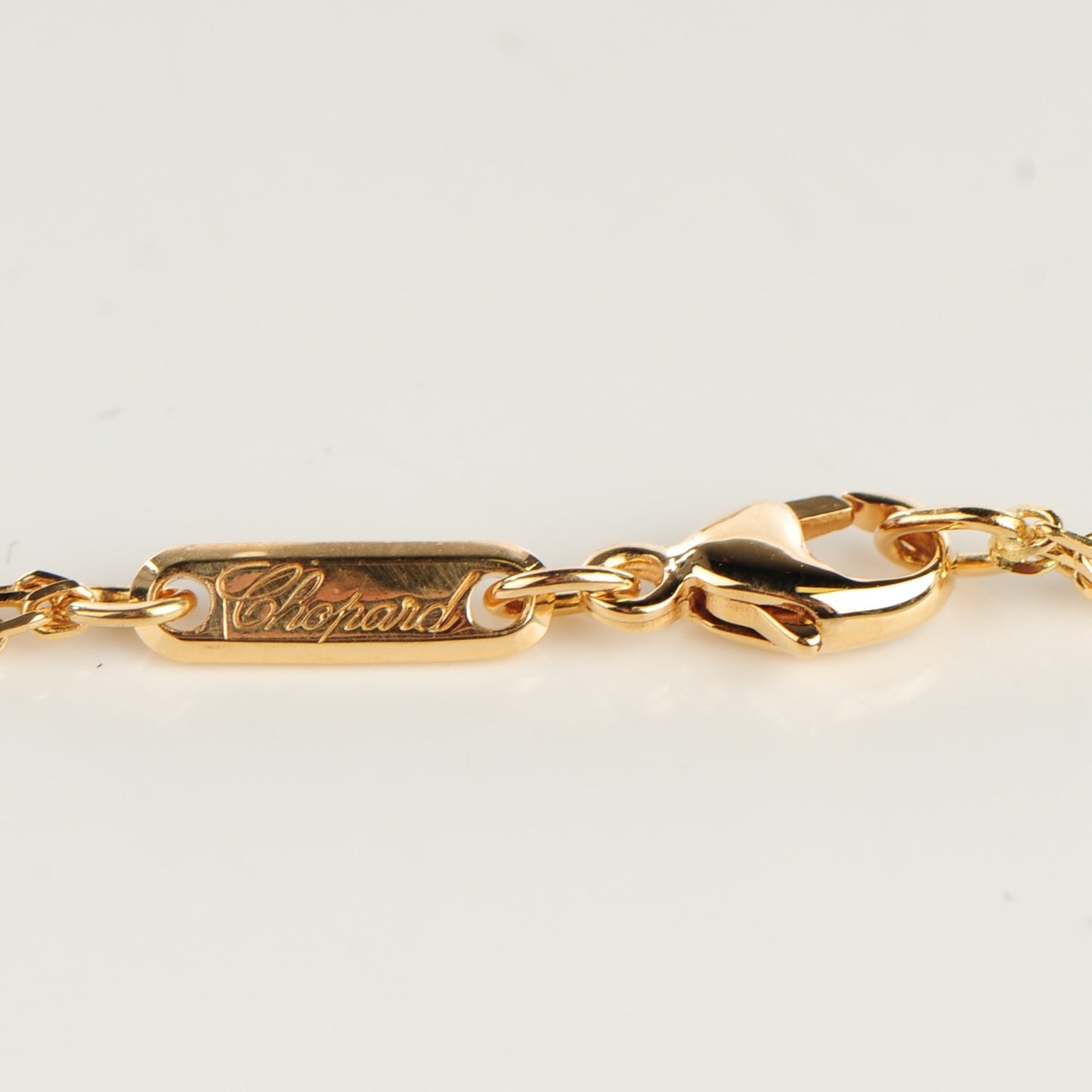 18K Yellow Gold Diamond Ice Cube Love Necklace