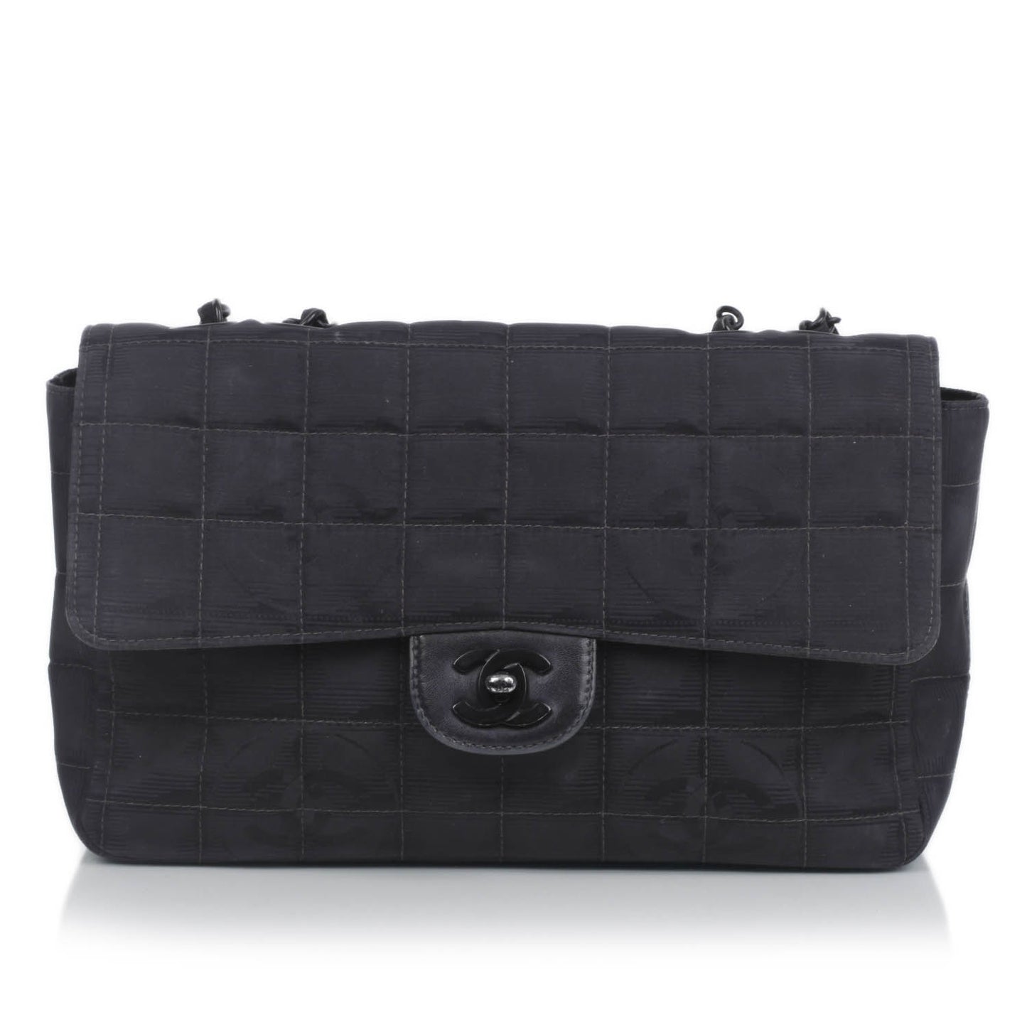 Nylon Travel Flap Black