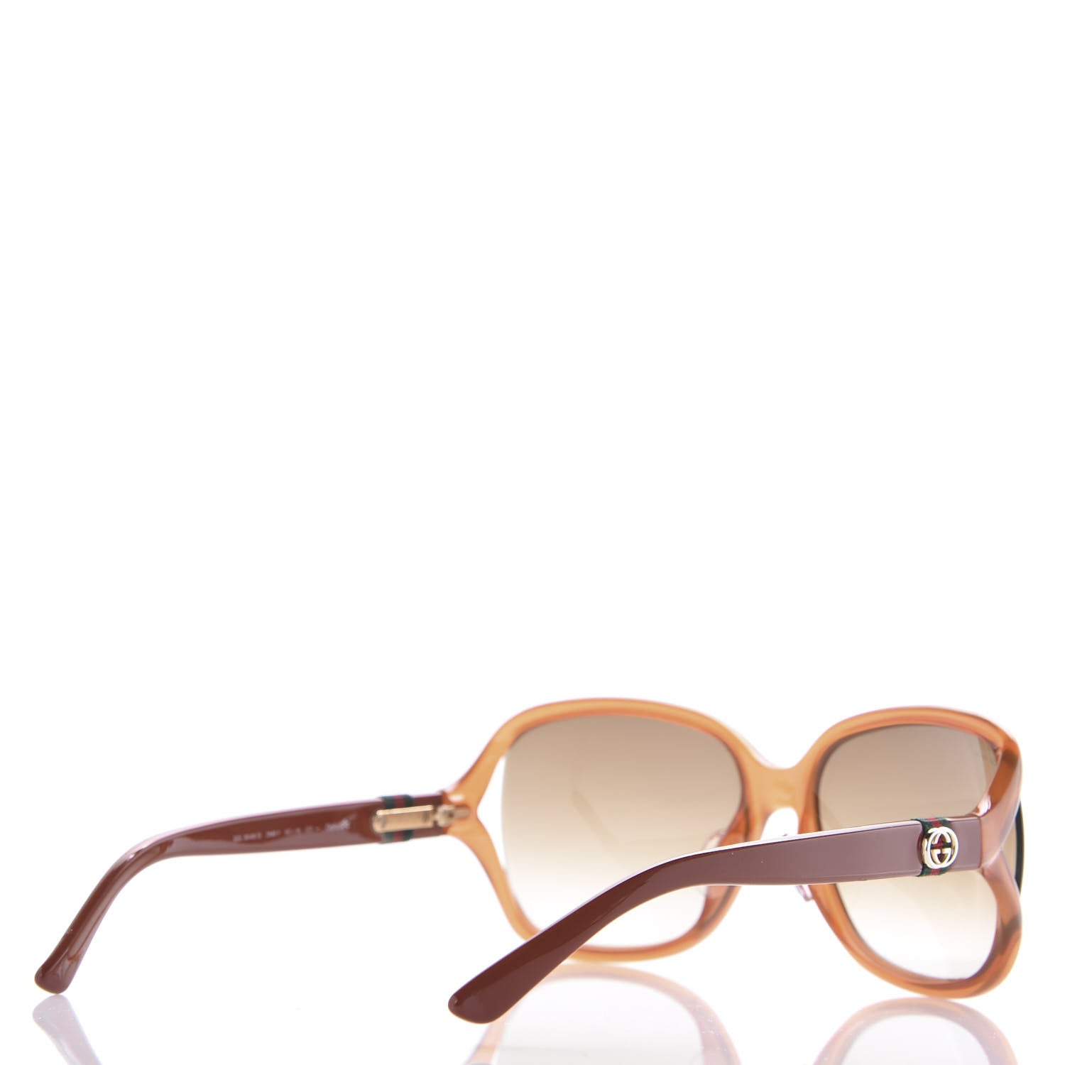 Gucci Web Sunglasses GG 3646/S Brown 4 of 6