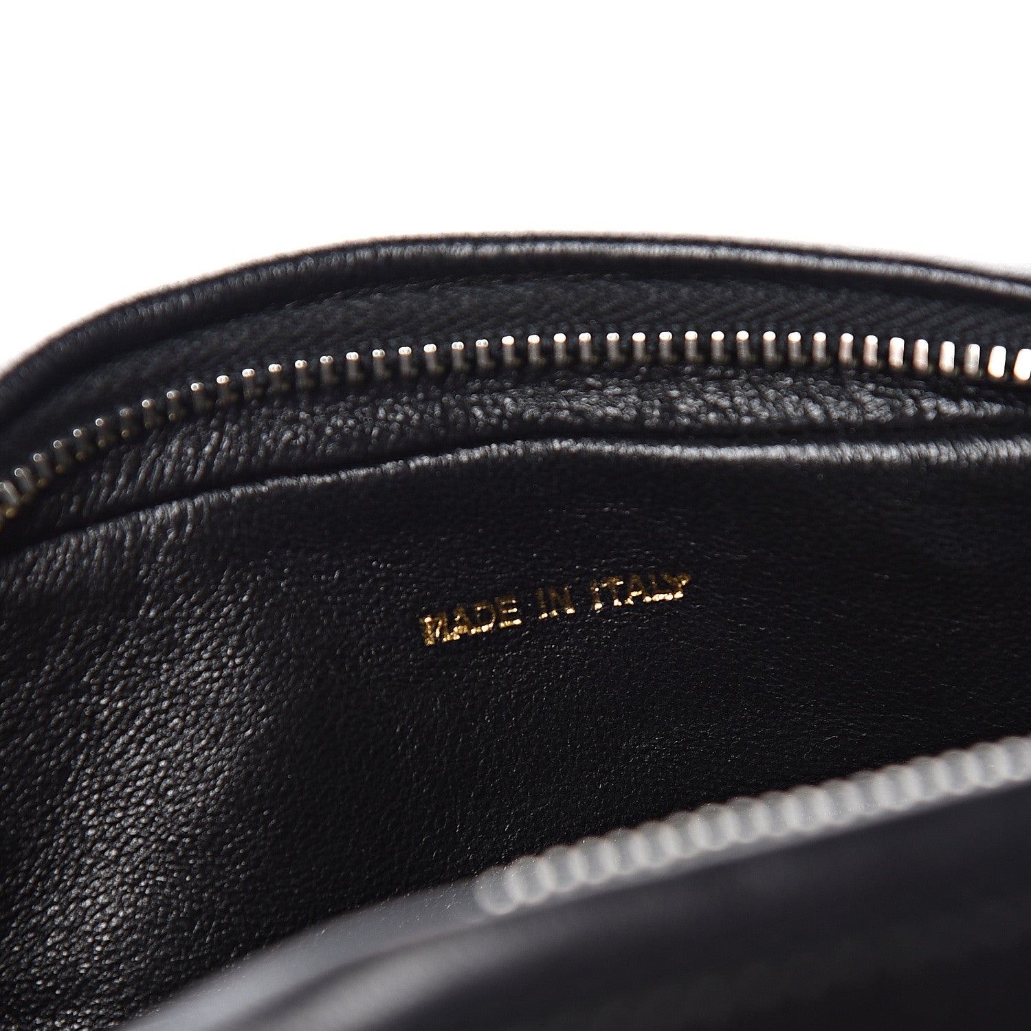 Chanel Lambskin Quilted Camera Case Black 7 of 12