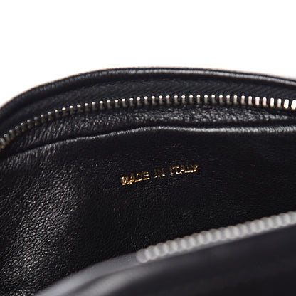 Chanel Lambskin Quilted Camera Case Black 7 of 12