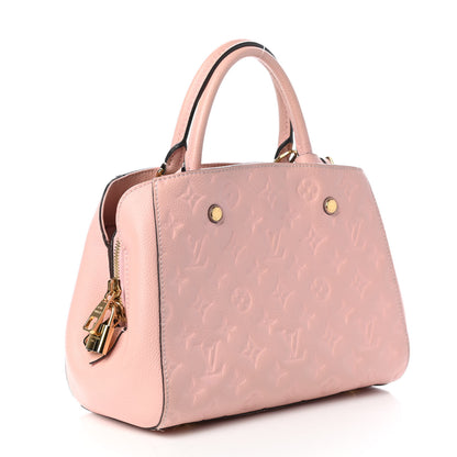 Louis Vuitton Empreinte Montaigne BB Rose Poudre 3 of 12