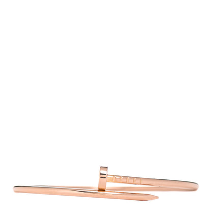 Cartier 18K Pink Gold Small Juste Un Clou Bracelet 16 1 of 6