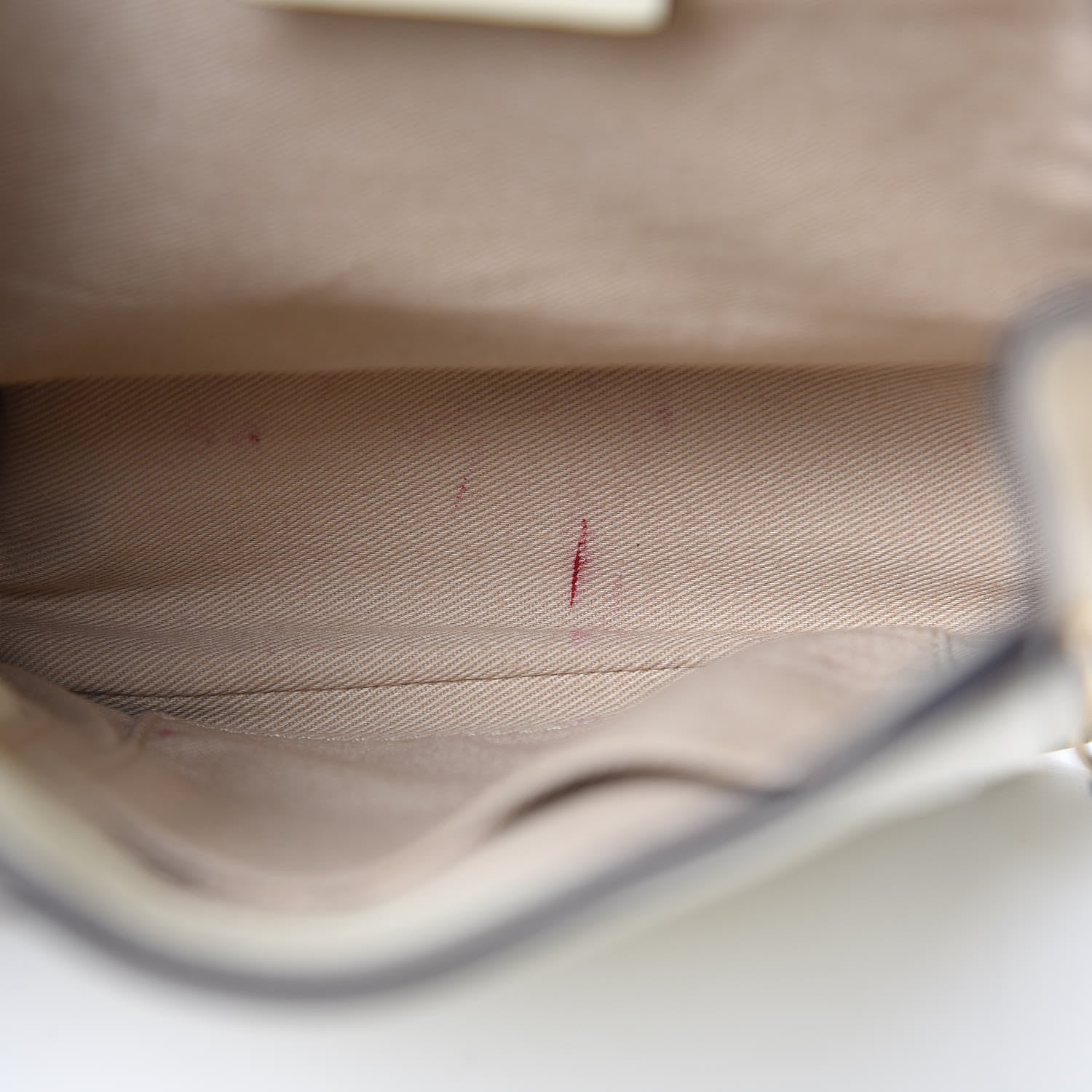 Chloe Suede Calfskin Mini Faye Backpack Off White 12 of 13