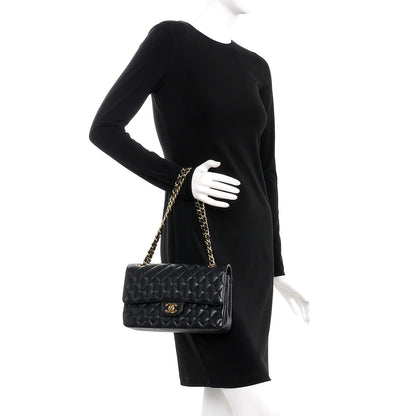 Chanel Caviar Quilted Medium Double Flap Black 3 of 9