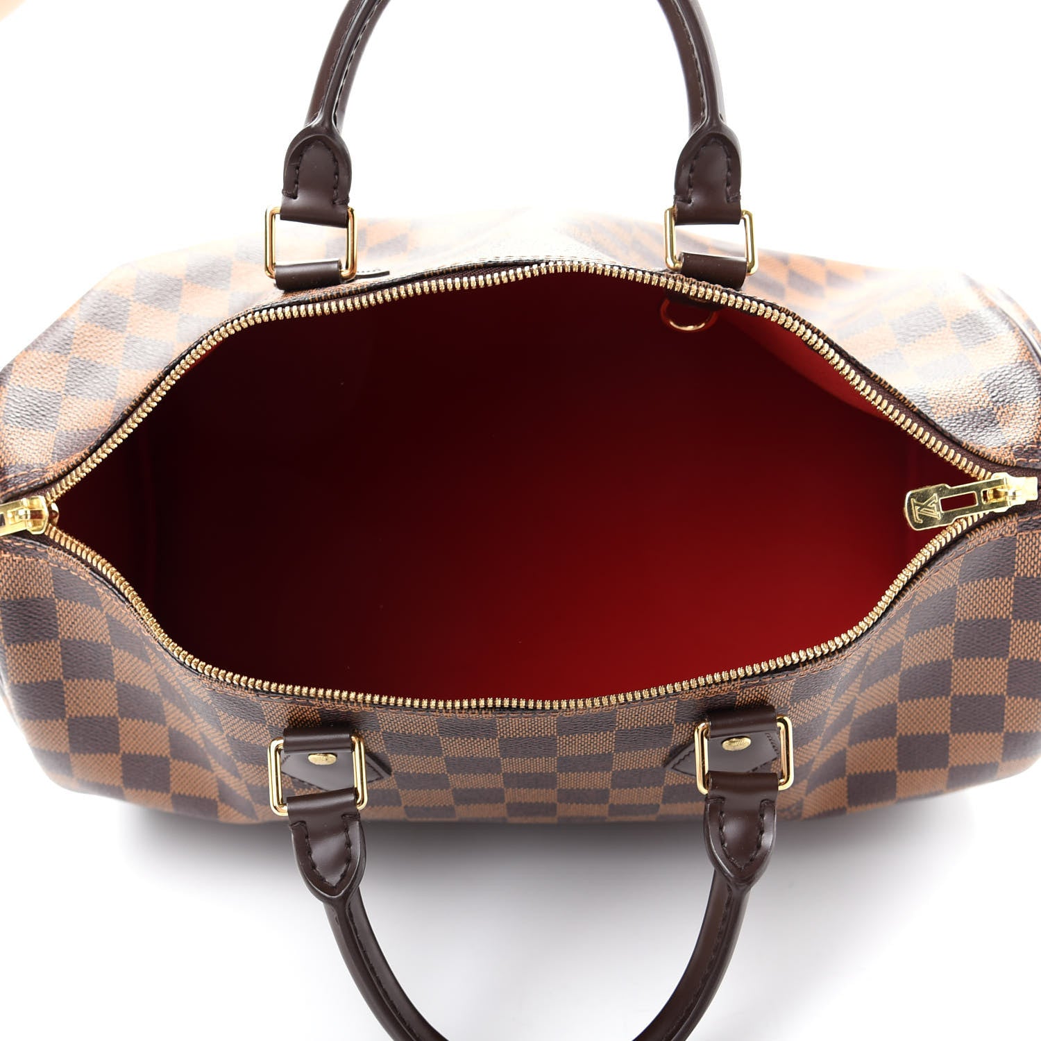Louis Vuitton Damier Ebene Speedy Bandouliere 35 5 of 9