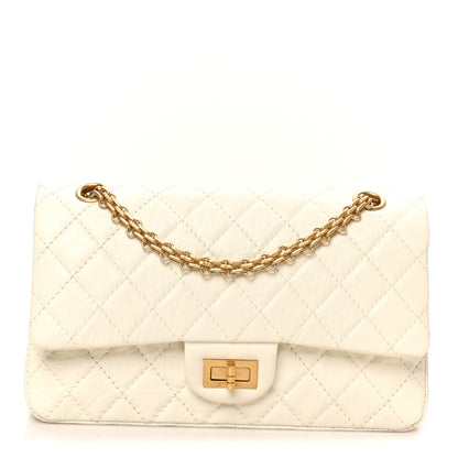 Chanel Aged Calfskin Quilted 2.55 Reissue 225 Flap White 1 of 10
