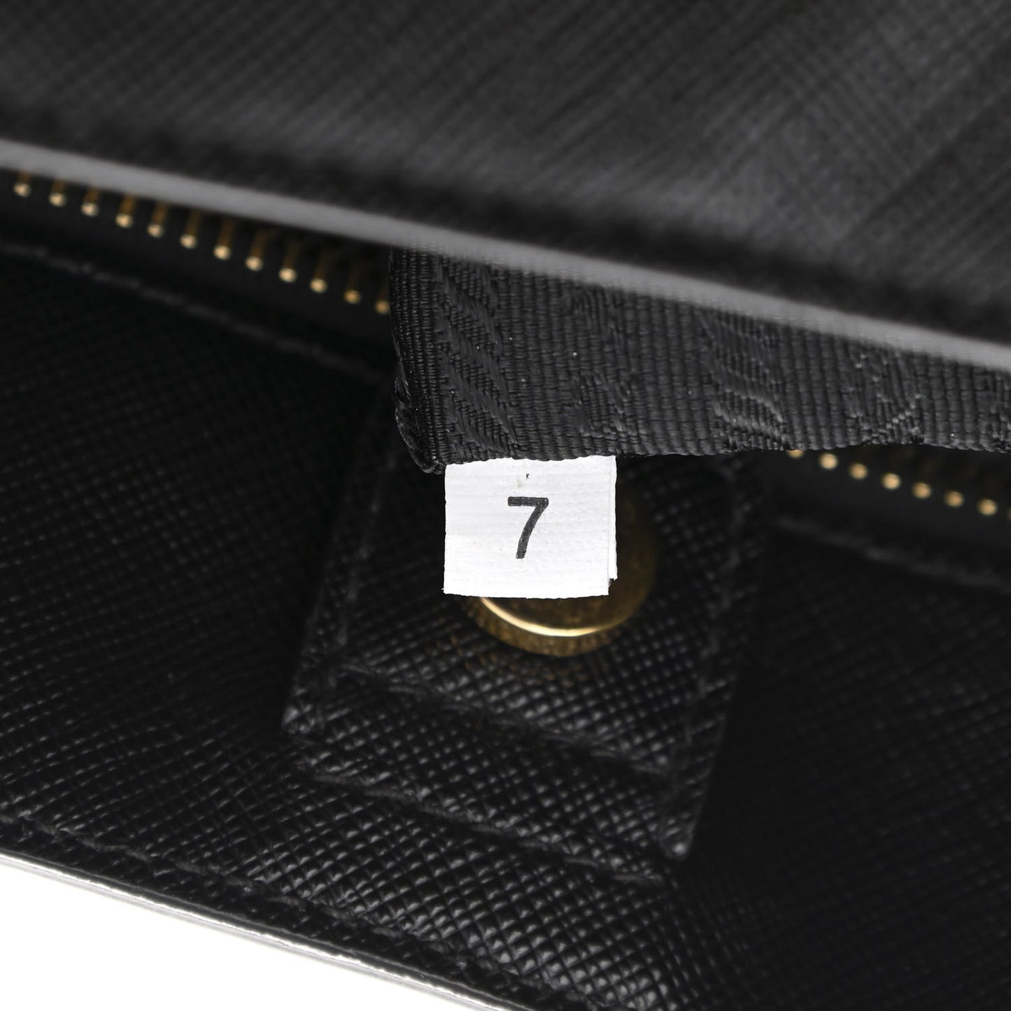 Saffiano Large Galleria Double Zip Tote Black