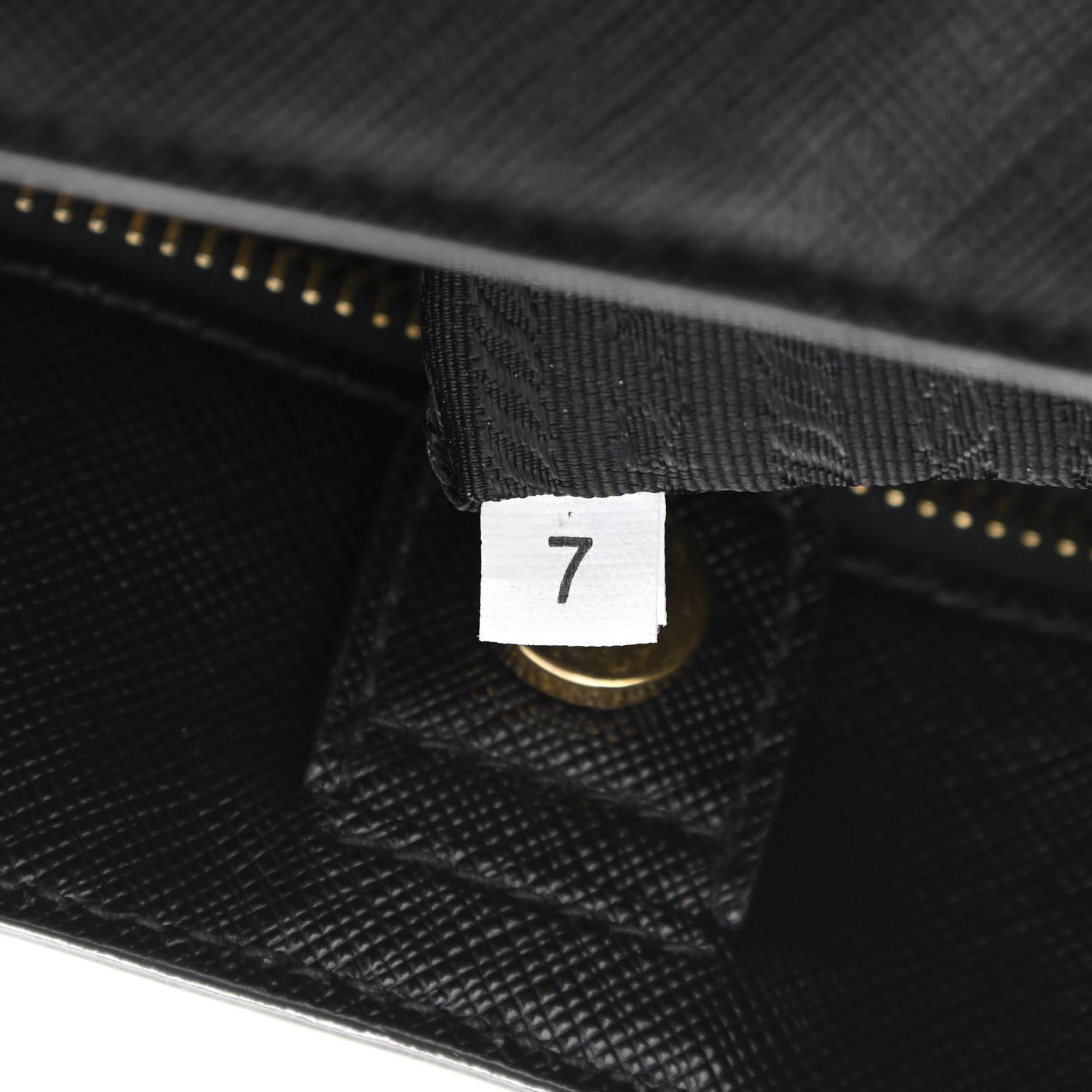 Prada Saffiano Large Galleria Double Zip Tote Black 7 of 10