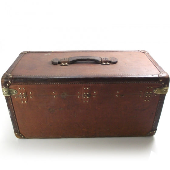Louis Vuitton Antique Shoe Trunk - Canvas Cover 7 of 12