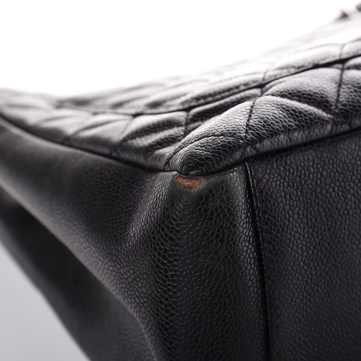 Chanel Caviar Quilted Grand Shopping Tote GST Black 12 of 13