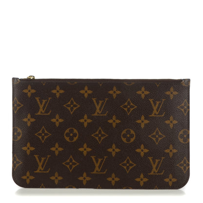 Louis Vuitton Monogram Neverfull MM GM Pochette Fuchsia 1 of 8
